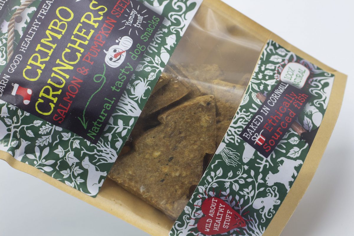 Crimbo Crunchers with Salmon and Pumpkin Seeds image 1