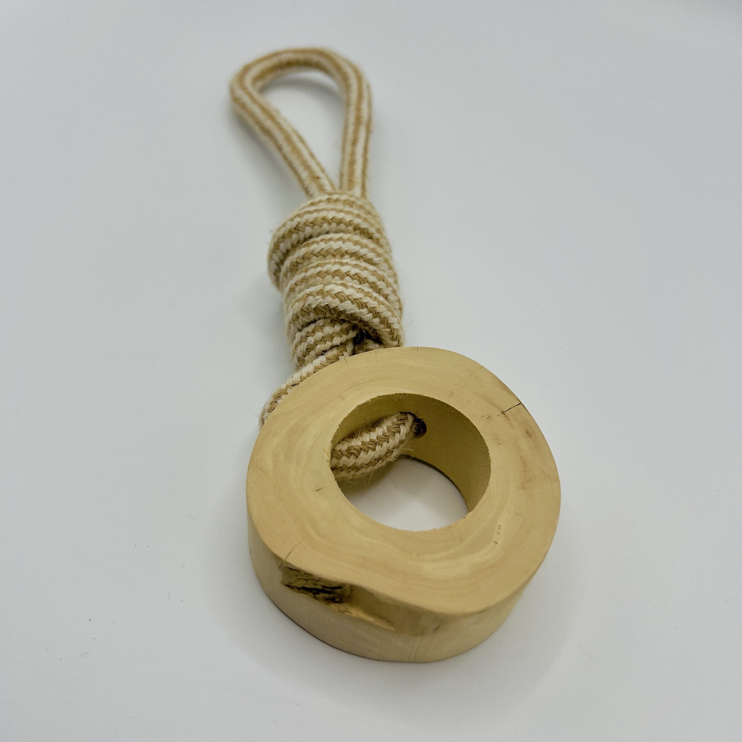 Coffee Wood Chew N Tug Toy image 0