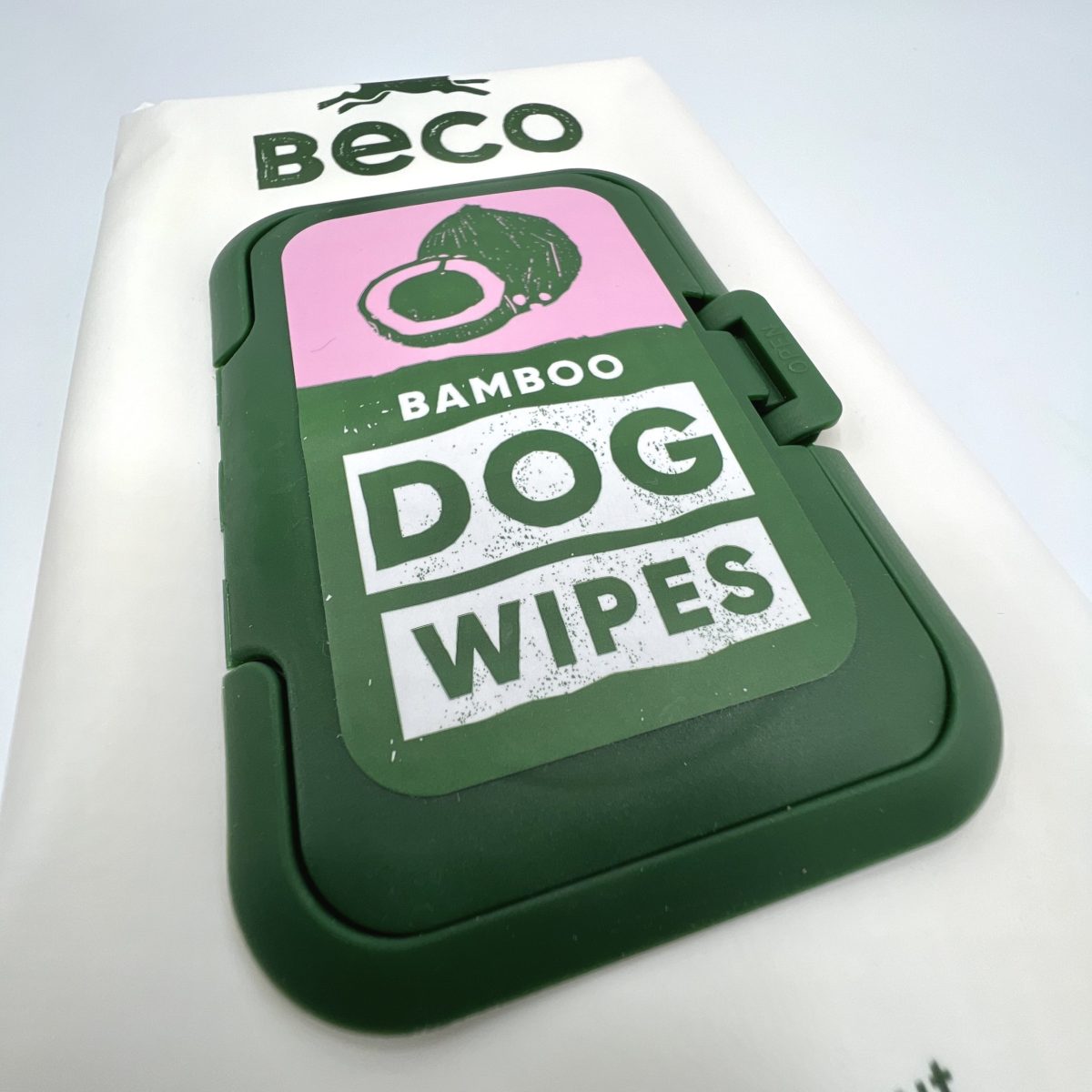 Bamboo Dog Wipes - Coconut Scented image 0