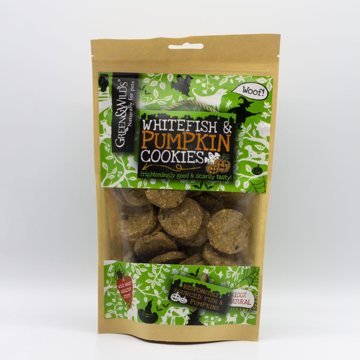 Whitefish & Pumpkin Cookies image 0