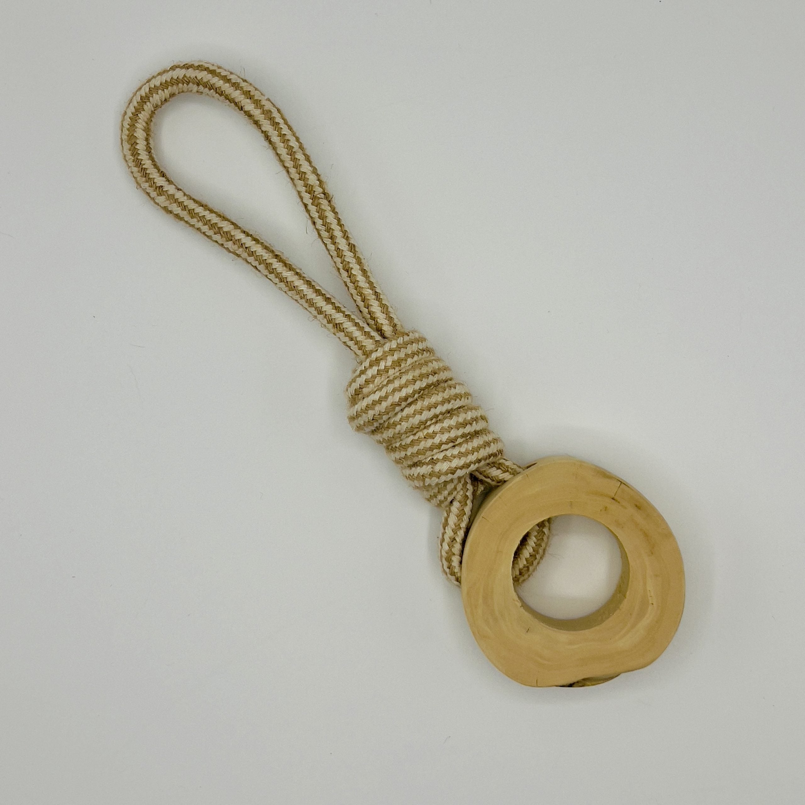 Coffee Wood Chew N Tug Toy image 1