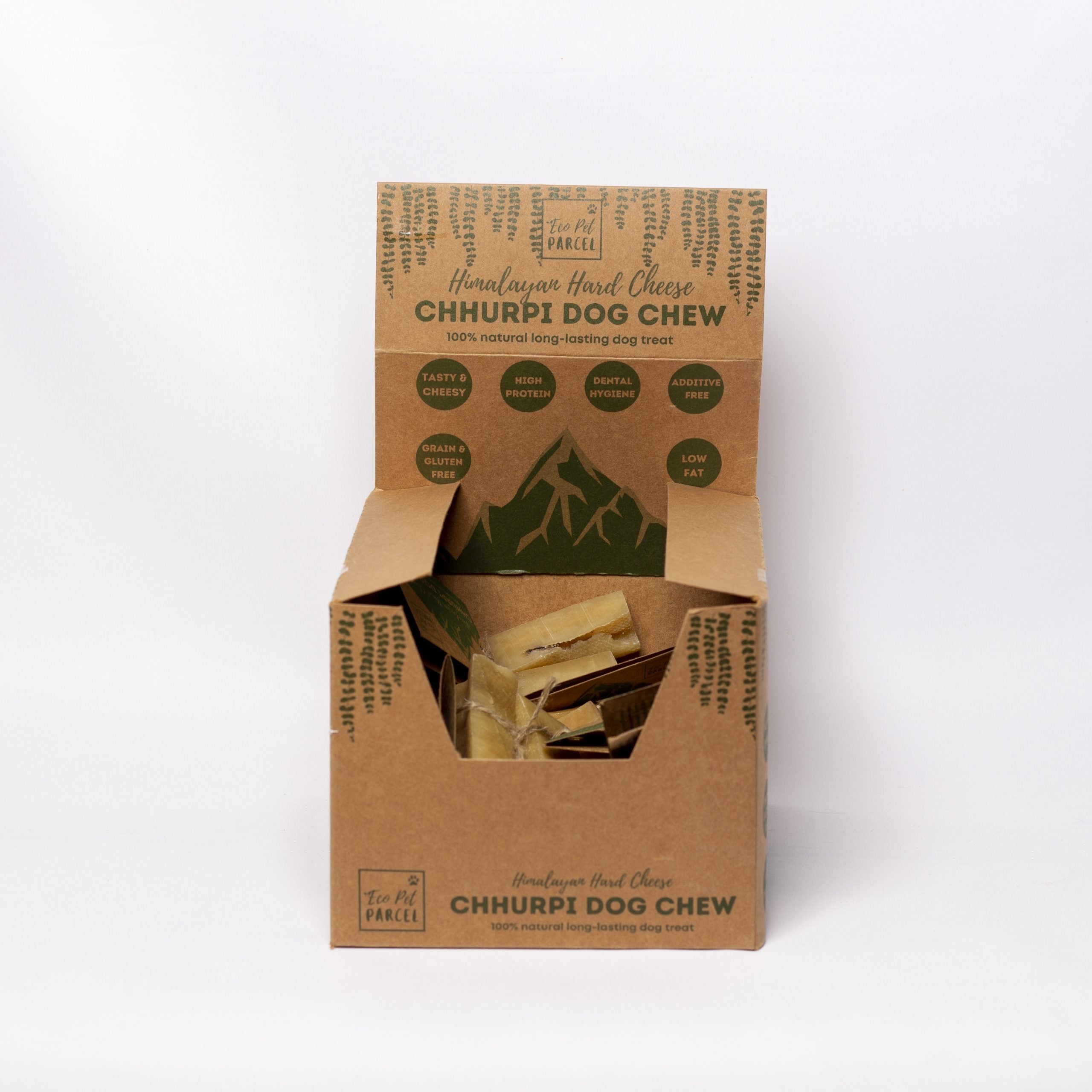 Chhurpi Dog Chew (Yak Milk Chew) - Box of 25 Small (45g - 50g) image