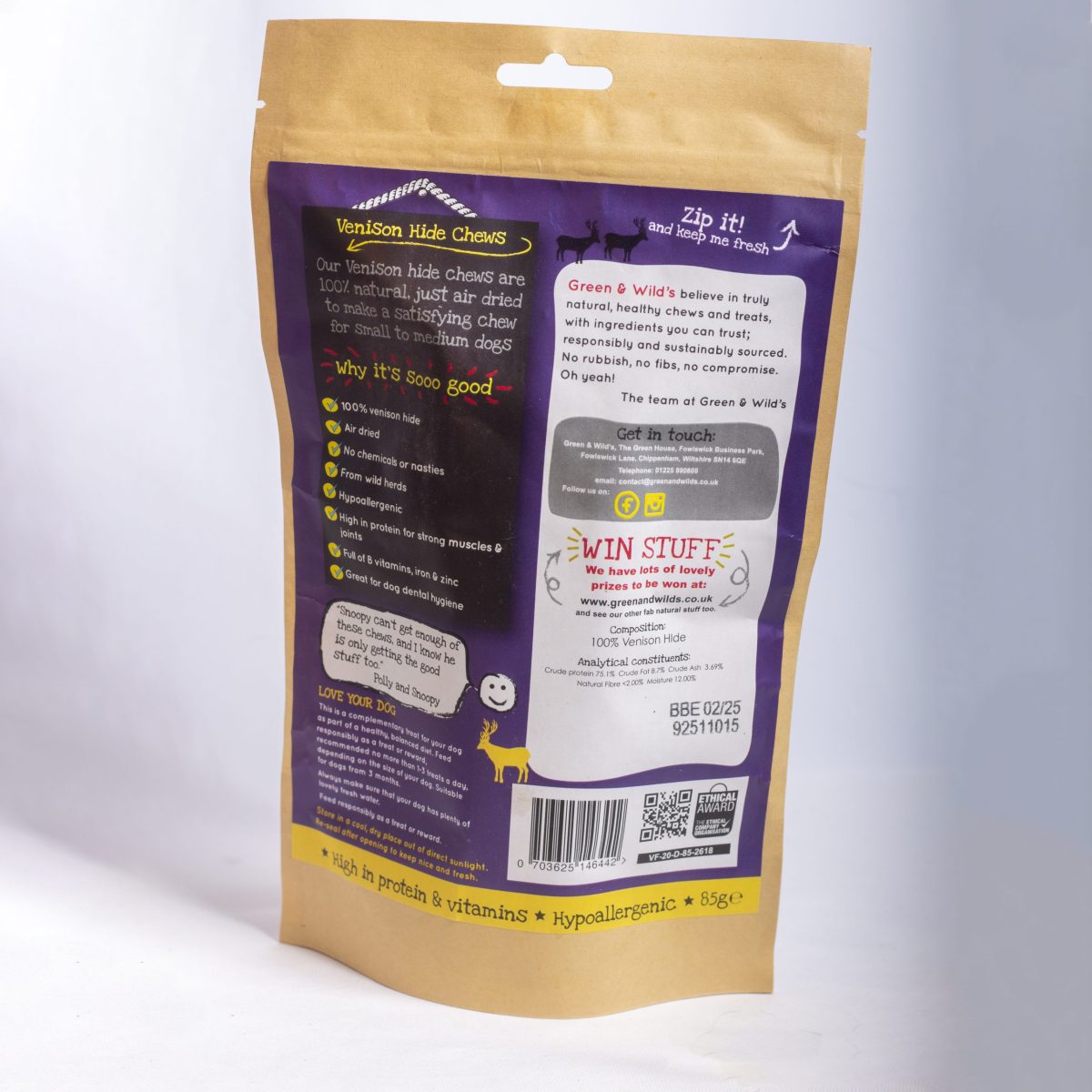 Venison Hide Chews image 2