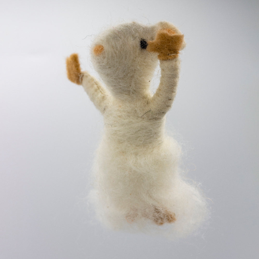 Catnip mouse toy