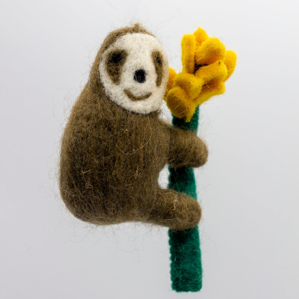 Sally Sloth the cat toy