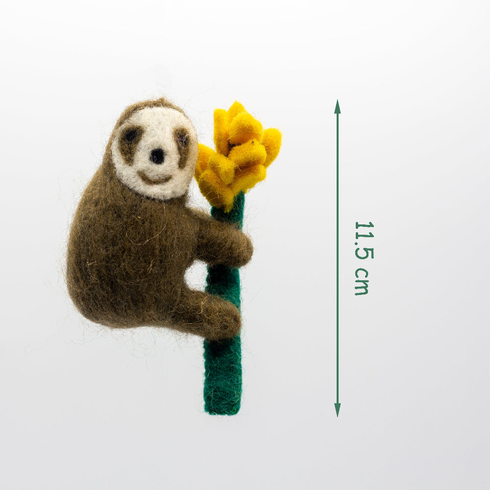 Sally Sloth the cat toy