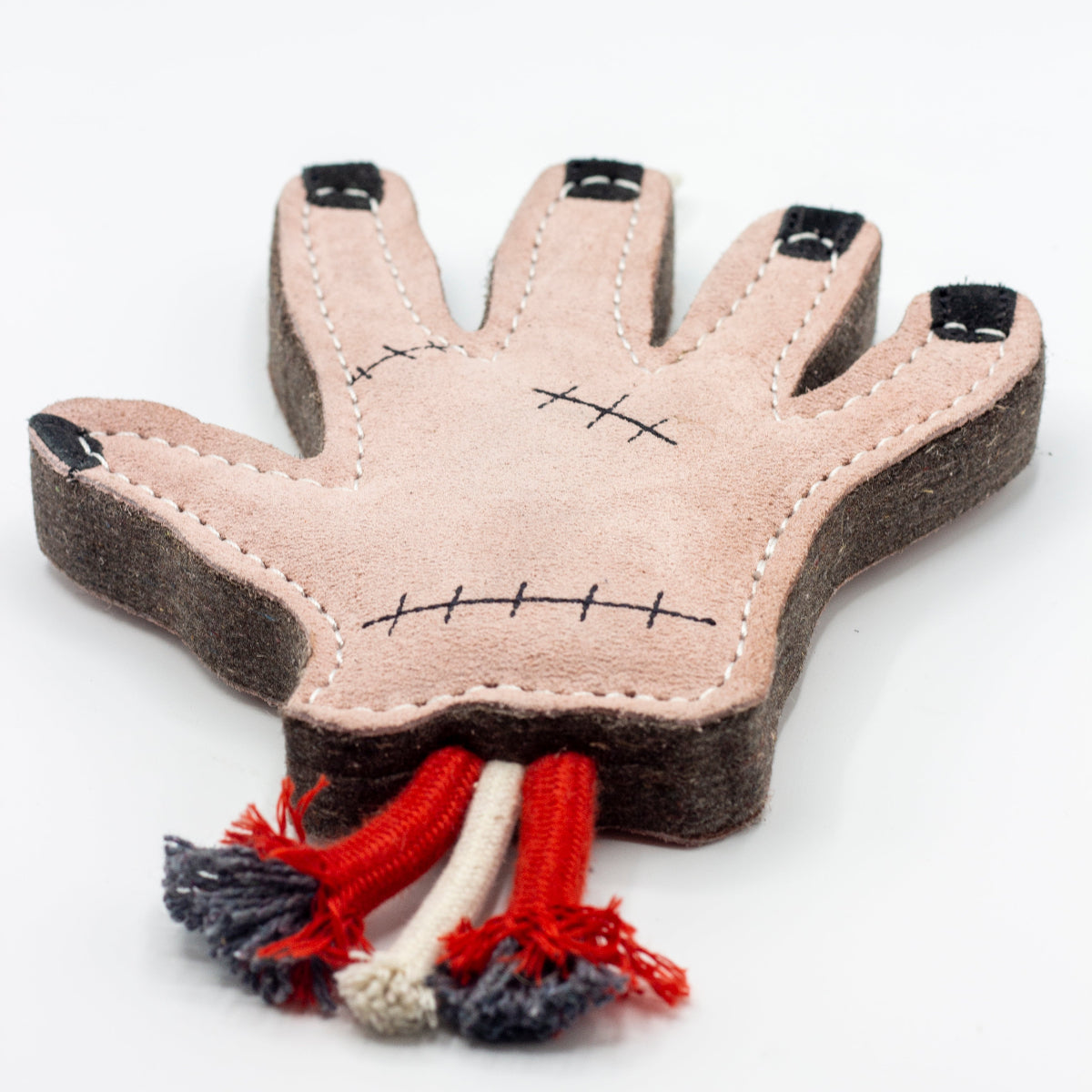 Halloween dog toy resembling 'the hand' from the addam's family and Wednesday