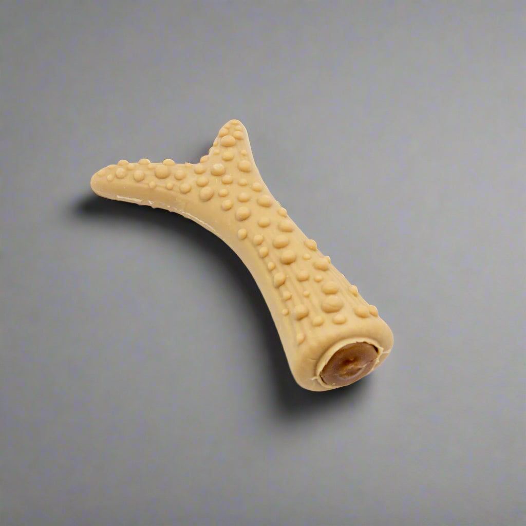 Vegetable, Peanut Butter & Banana Filled Antler