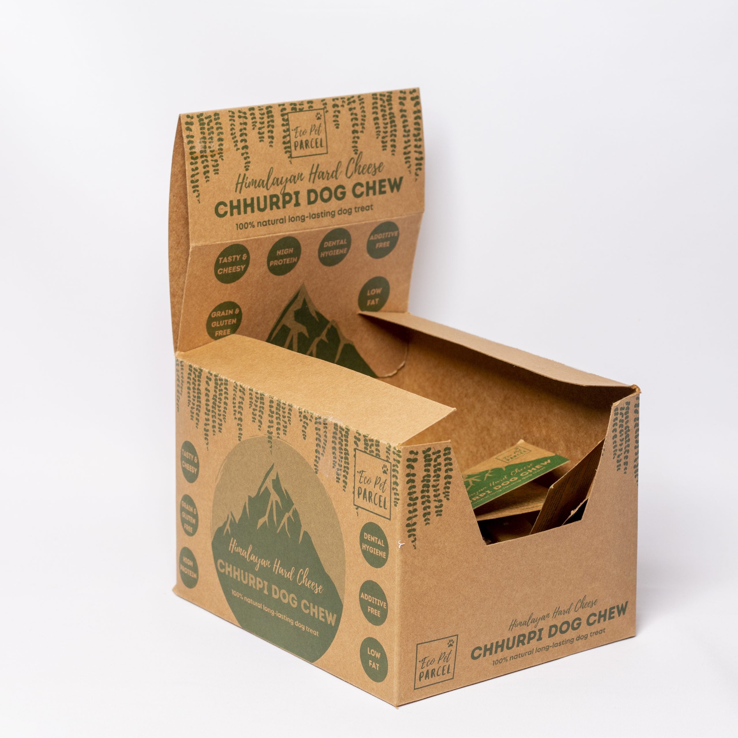 Chhurpi Dog Chew (Yak Milk Chew) - Box of 20 Medium (80g - 85g) image