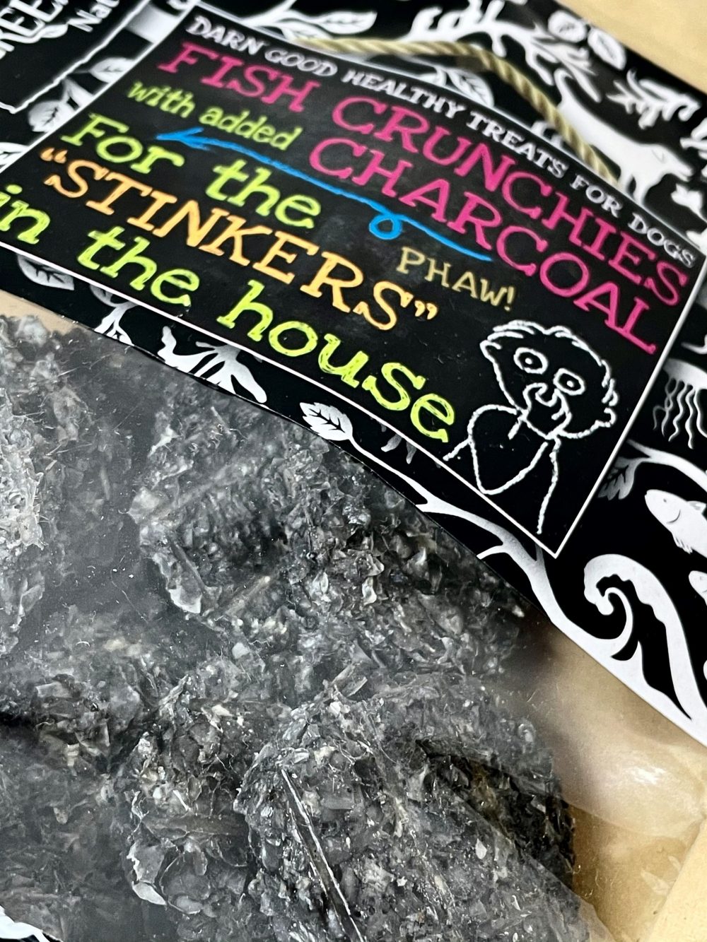 Fish Crunchies with Charcoal image 4