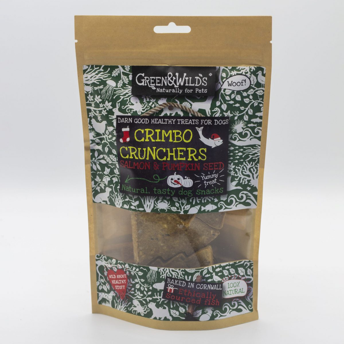 Crimbo Crunchers with Salmon and Pumpkin Seeds image 0