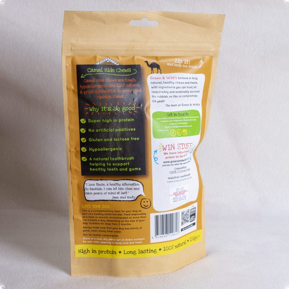 Camel Hide Chews image 2