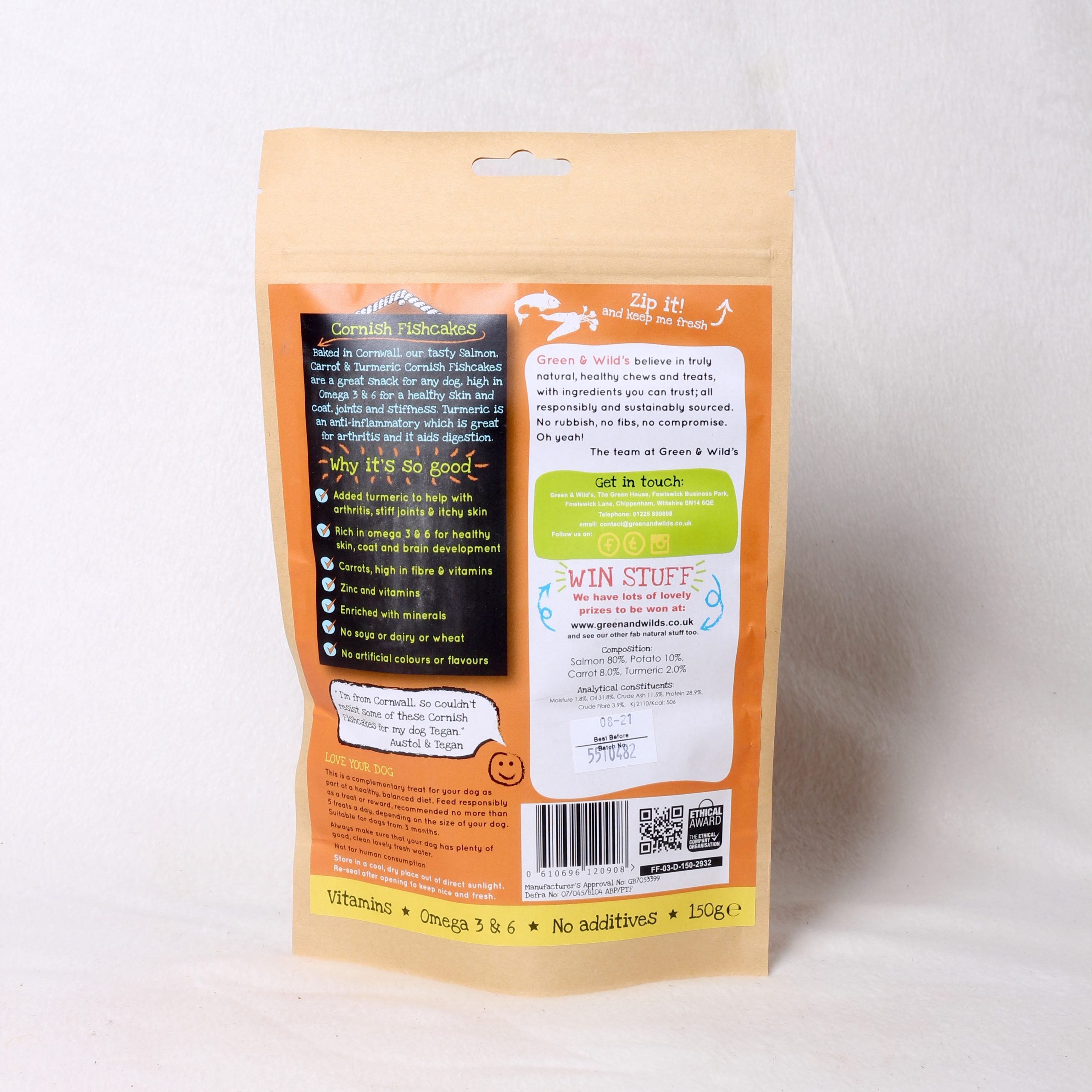 Cornish Fishcakes with Salmon and Turmeric image 1