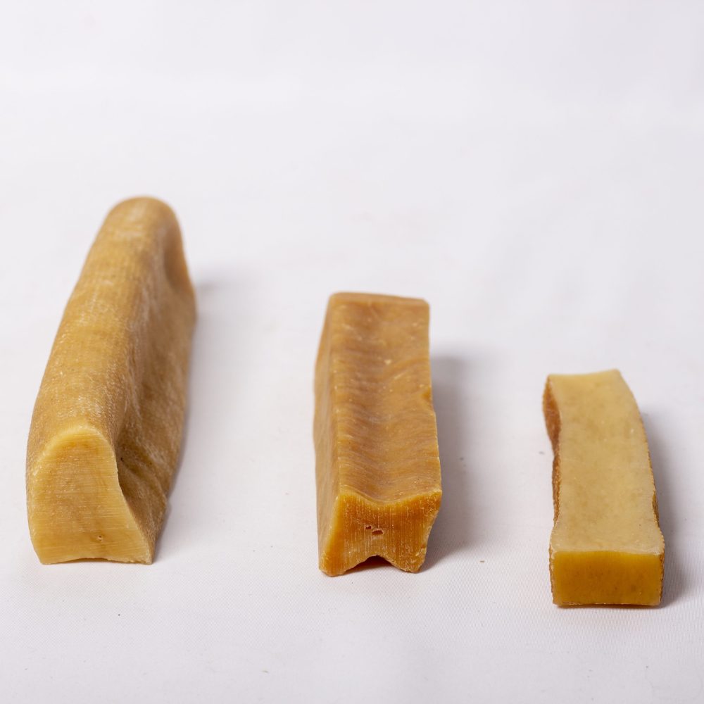 yak milk hard cheese chew for dogs
