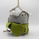 Cauliflower shaper horse and dog toy - green and wilds