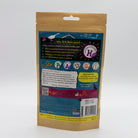 Package of Green & Wilds Christmas dog treats with a decorative label