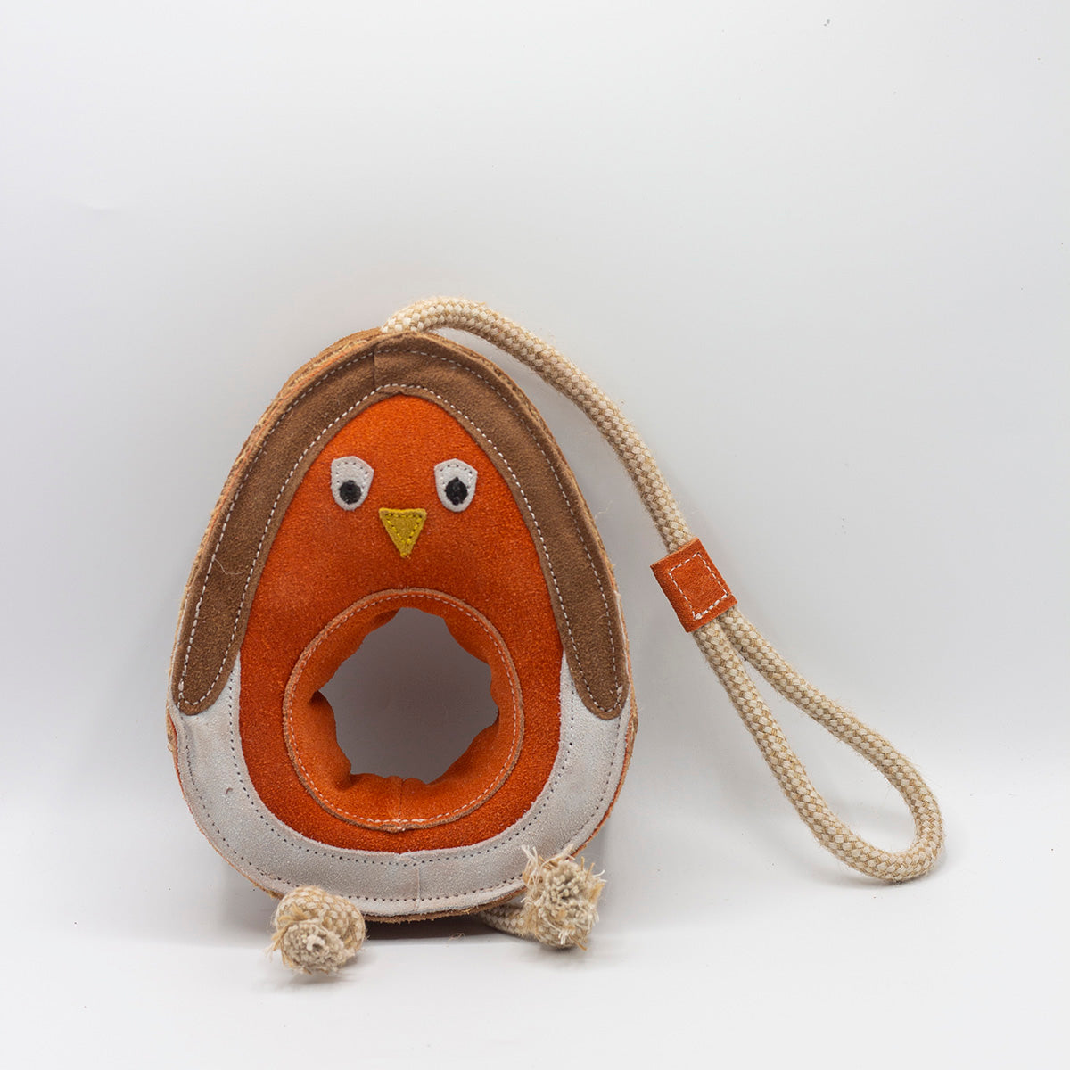 dog toy shaped as a Robin
