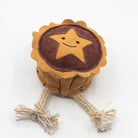 Christmas dog toy the shape of a mince pie