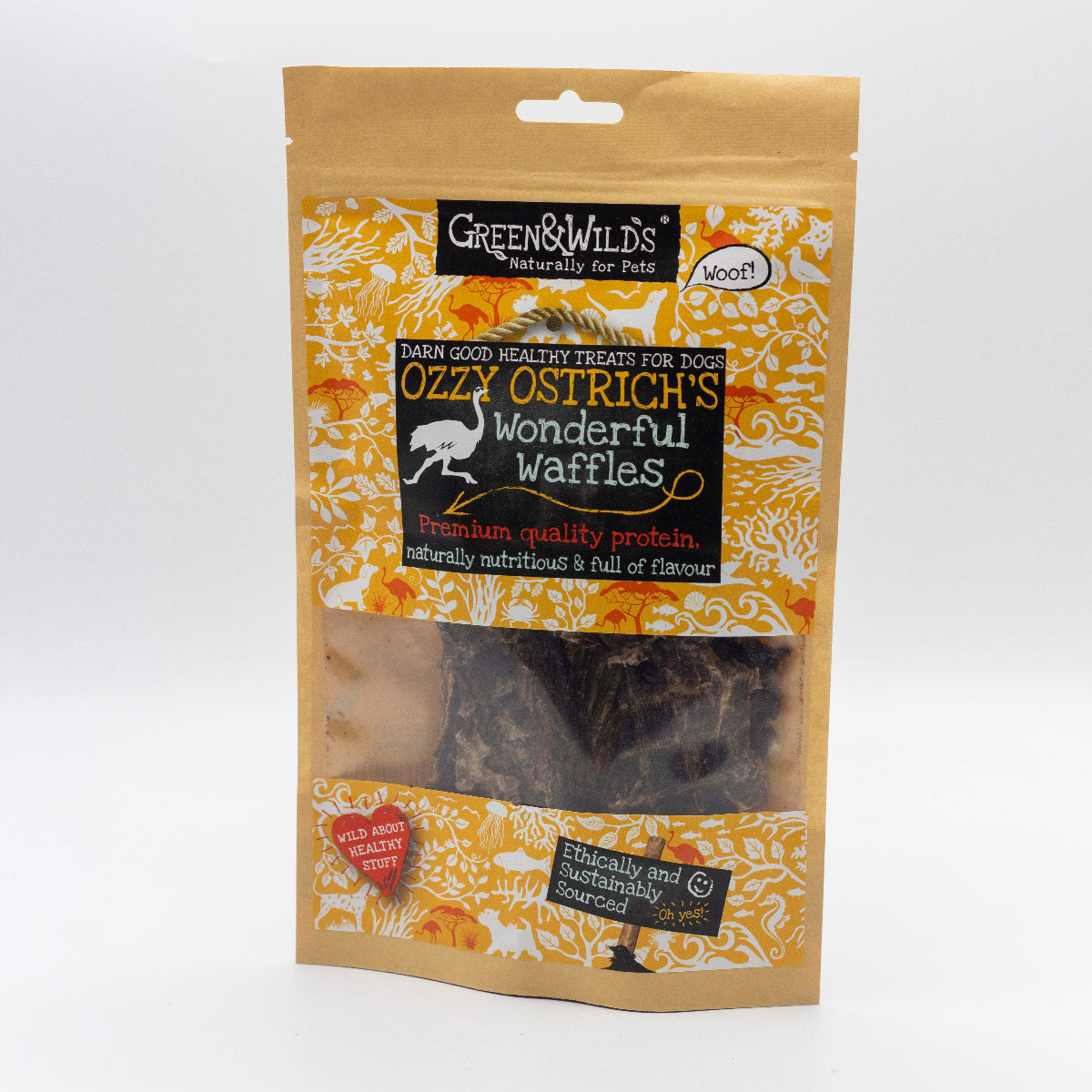 Ostrich flavour dog treats