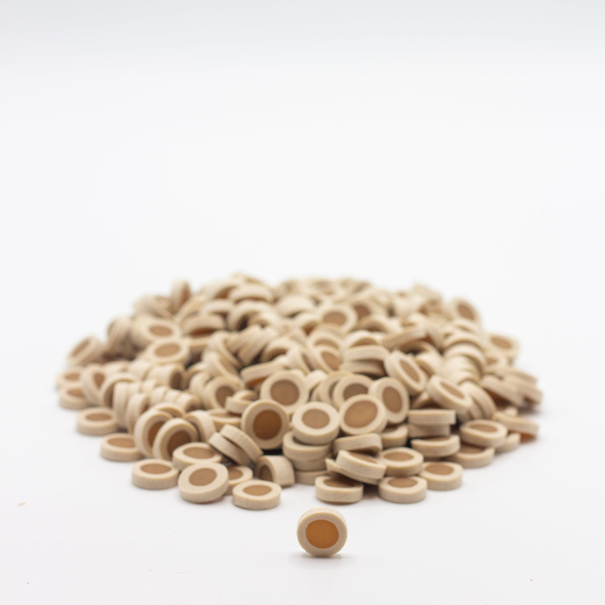 Peanut Butter reward coins a healthy veggie training treats for dogs