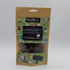 Package of Green & Wilds turkey treats with a decorative label on a white background