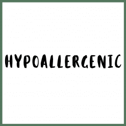 Hypoallergenic