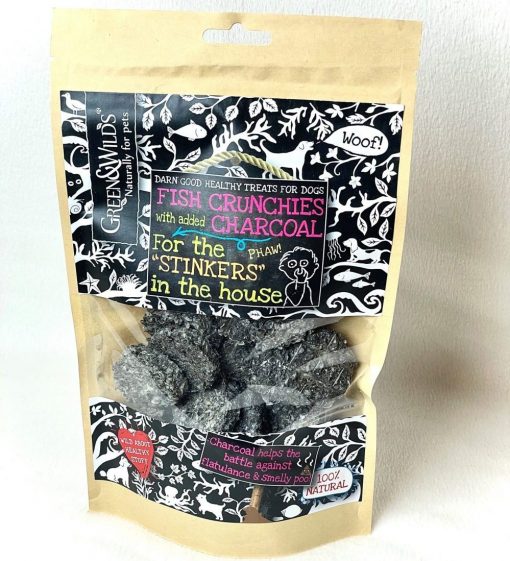 dog-treats-fish-crunchies-with-charcoal